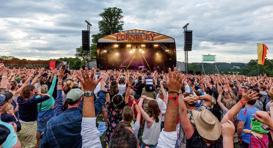 Don't forget to enter the competition in this months magazine for your chance to win a pair of tickets worth over £400 to this year's Cornbury Music Festival!