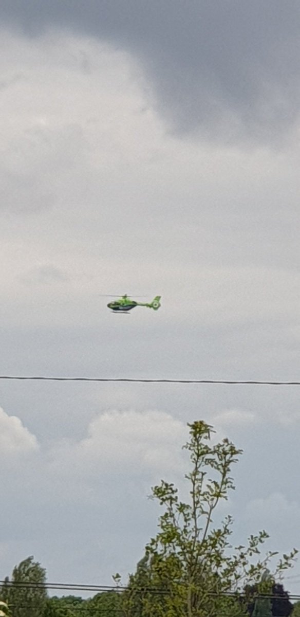 GWAA flying over Woodlands golf course earlier today.