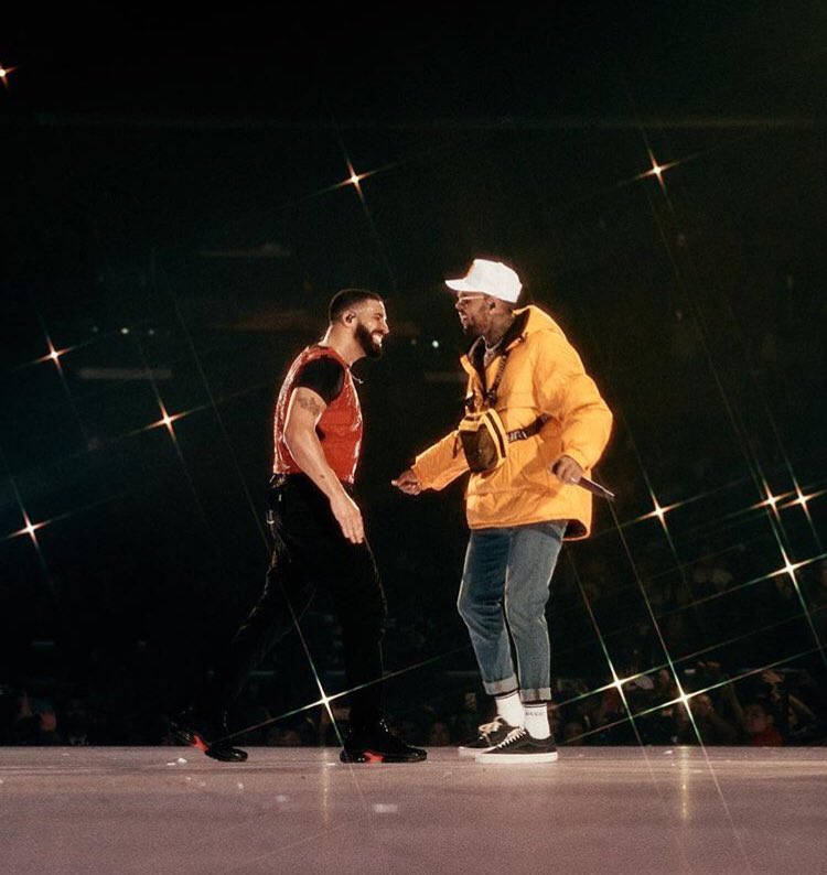 Drake &amp; Chris Brown have a collab on the way 👀🔥