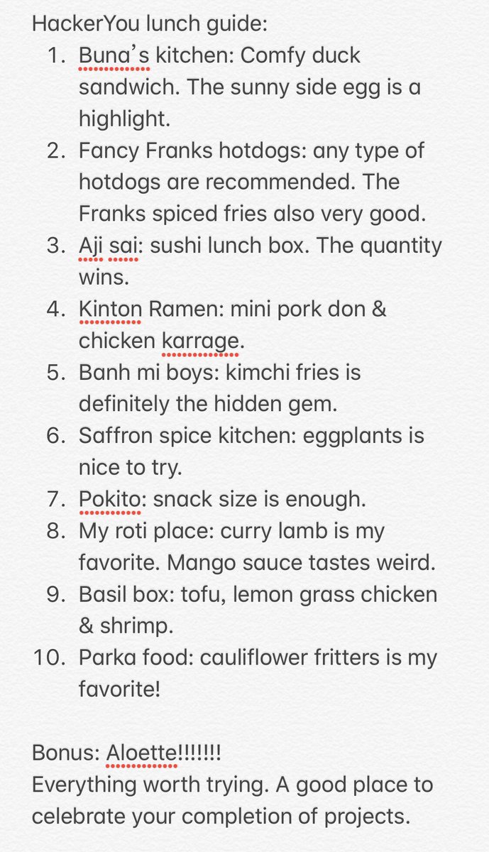 linghaolin's tweet photo. During bootcamp, I was too lazy to cook, so I usually order food from nearby restaurant for lunch. Inspired by @dennisoba, I decided to write this simple review . Each one is within 5mins walk from #HackerYou . 
#cohort22 hope you enjoy your exciting bootcamp and lovely lunch! https://t.co/qVUnGK3xuy