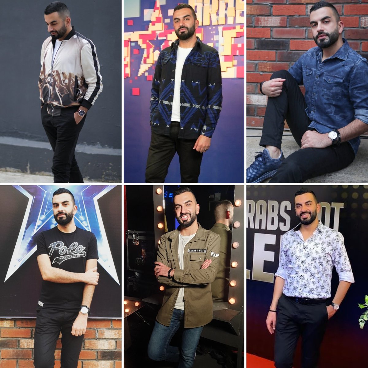 EliasBassile's tweet photo. 6 different looks for 6 amazing live episodes of @ArabsGotTalent show! Which one is your favorite?
---------------------------------------------------------
#arabsgottalent #look #outfit #fashion #style #styledbymoi #byme https://t.co/SrKJ1rqG5g