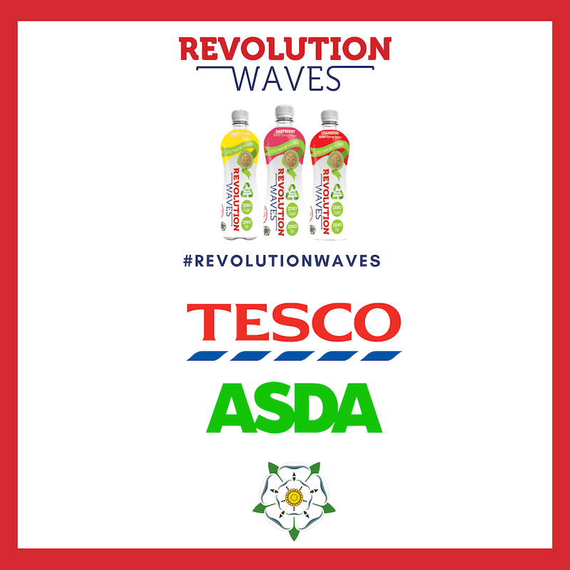 RevolutionWaves's tweet photo. 🛒 Available in your local Tesco &amp; ASDA store. 

💧 Grab yourself a bottle of our Premium Flavoured Water. 

✅ Sugar FREE
✅ Raspberry, Cranberry &amp; Lemon &amp; Lime Flavours

🌍 https://t.co/OeJh8nX0rN

 #asda #tesco #supermarket #groceries #grocery https://t.co/Y5bDf6o544