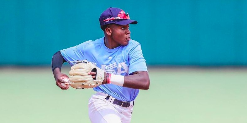 USABaseballNTIS's tweet photo. Last year, 6๏ธโฃ8๏ธโฃ #NTIS18 participants were selected for 2019 National Team programming ๐๐ฝ
Will you be selected this year? #EarnIt https://t.co/jpnlsc4eQl