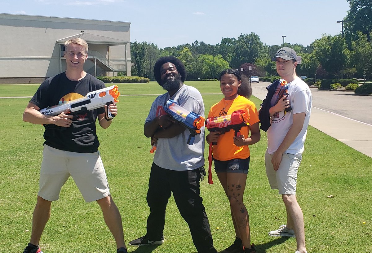 When <a href="/TyGreene5/">Ty Greene</a> comes back to Memphis a Nerf war is a must! We miss you Ty!!
