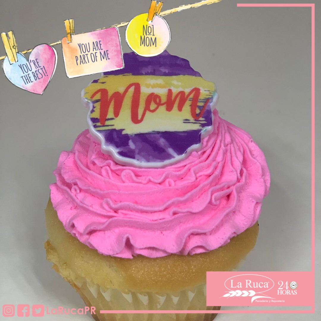 LARUCAPR's tweet photo. Consiéntelas en su día😍💕.  

Te traemos excelentes ofertas🍰:.

🎀 6 Cupcakes por $4.20
🎀12 Cupcakes por $8.40

📍Tenemos disponibilidad de pedidos especiales.

Haz tu orden hoy!😍💕. Puedes realizar tu pedido por teléfono📞. 

#LaRucaPr
#EventosEspeciales
#MothersDay
#Moms https://t.co/gmwENr8azW