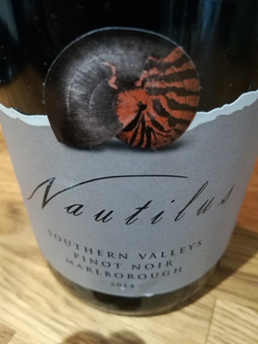 A seriously sexy Pinot from Marlborough. <a href="/NautilusEstate/">Katy Prescott</a>