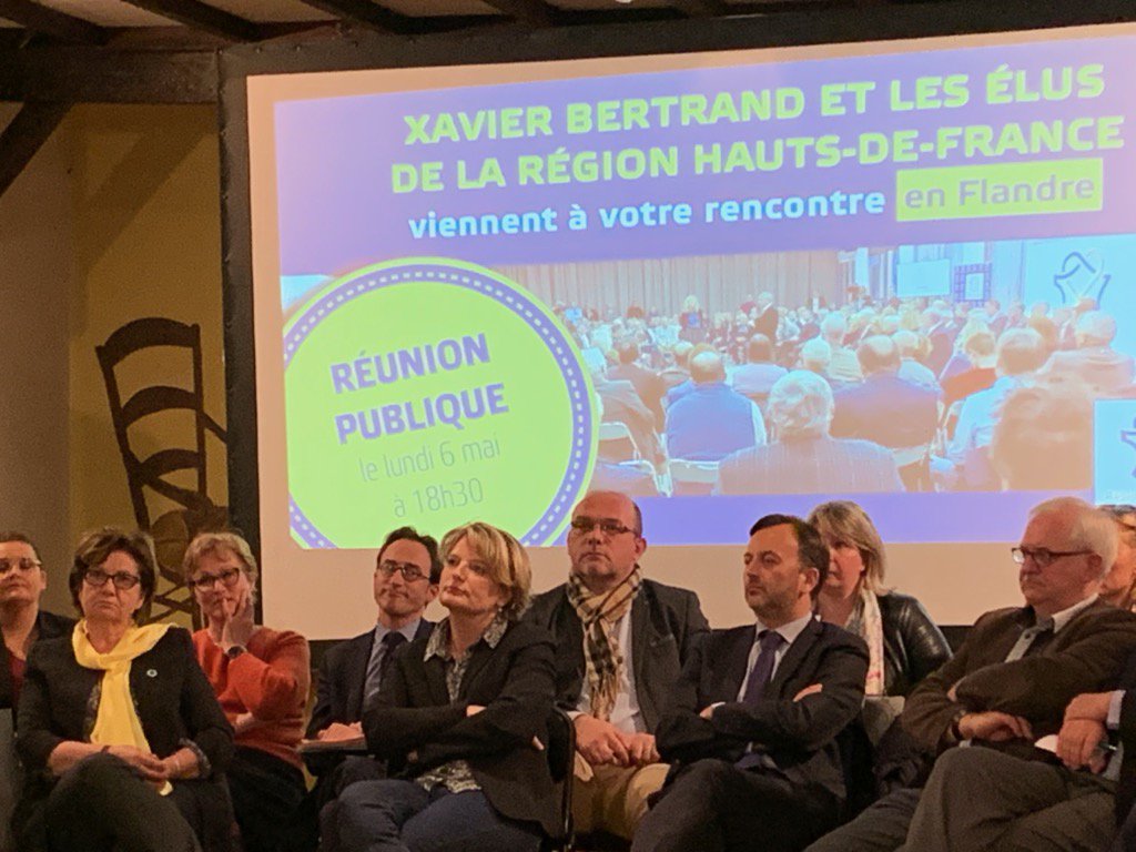 FNihous's tweet photo. #LaRegionprochedevous
Beaucoup de monde à #Hondeghem pour venir échanger avec @xavierbertrand et des élus régionaux des #HautsDeFrance
✔Sur les compétences uniques de la Région (#Transport #Formation)
✔Sur des politiques spécifiques (#TransitionÉnergétique #DevoirdeMemoire) https://t.co/Dkb6iej6D8