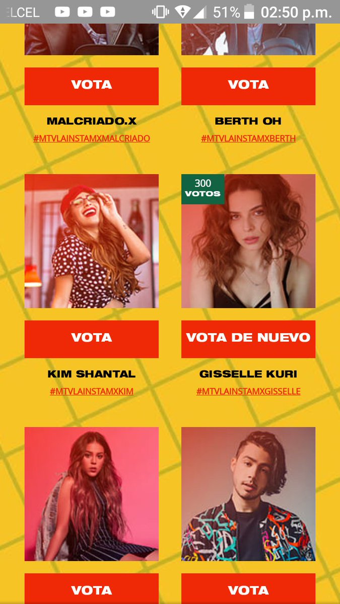 bloquedobloqueo's tweet photo. #PremiosMTVMiaw 
#MTVLAINSTAMXGISSELLE https://t.co/3jK0xKXksY