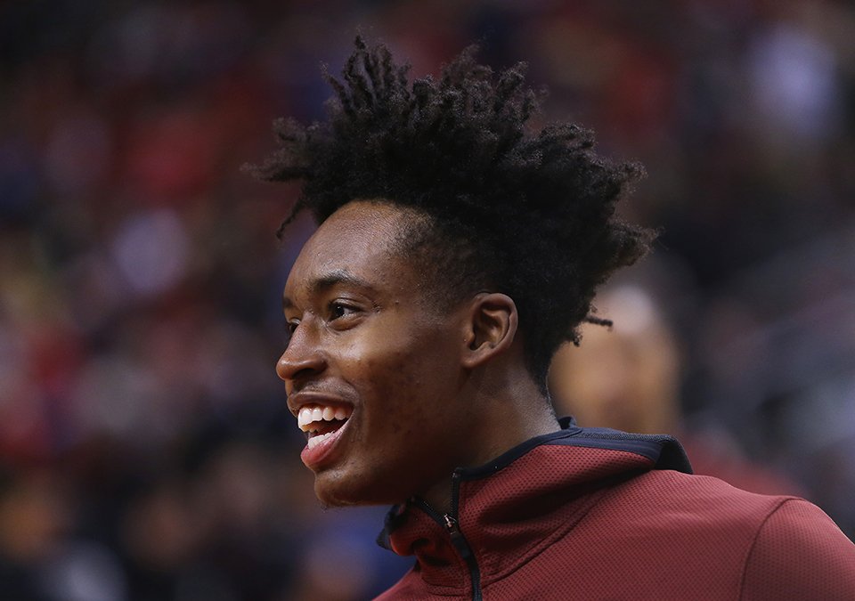 cavs's tweet photo. @CollinSexton02 @NBA Among all rookies, @CollinSexton02 ranked…

1st in FT% (.839)
2nd in 3P% (.402)
2nd in MPG (31.8)
3rd in PPG (16.7)
4th in FG% (.430)
 
📸: https://t.co/Mvlfd3khnM https://t.co/uWK1f996If