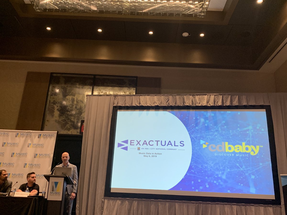 jaybirdcom's tweet photo. @Exactuals Chris McMurtry and @cdbaby ‘s Kelly Jones discuss their work together and explain exactly how RAI can be used to link Master Recording and Publishing Information and clean up metadata to meet DSP standards. @MusicBizAssoc #musicbiz2019 #metadatasummit https://t.co/nwbHBpoNu3