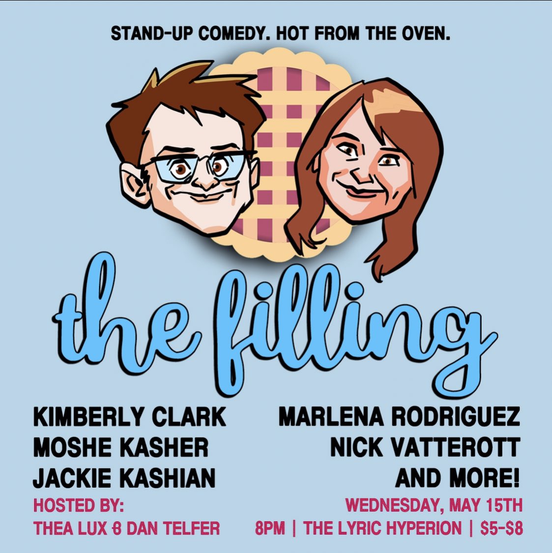 FillingComedy's tweet photo. Lineup updates! $5 tickets? Yes. https://t.co/4k5UkiJArw https://t.co/rEDVVlqVqr