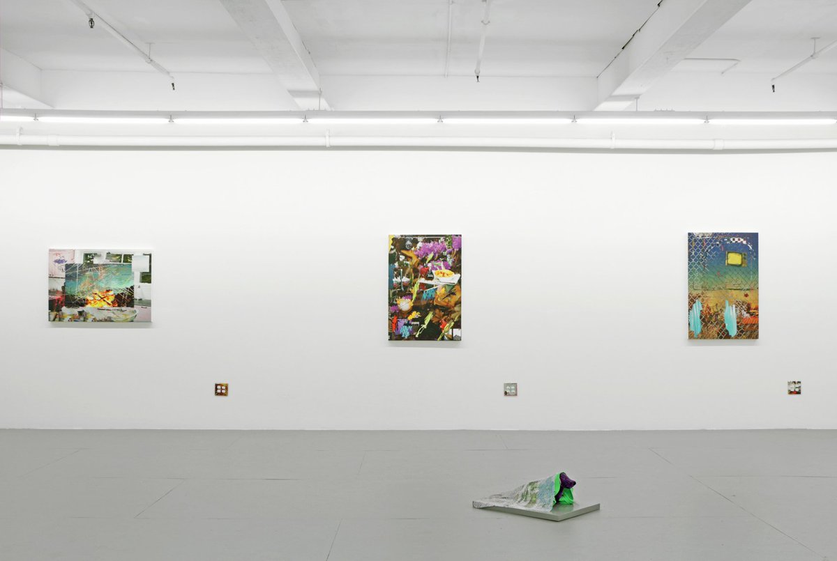 MicroscopeEvent's tweet photo. Zach Nader's solo exhibit "psychic pictures" is open today until 6pm! The show runs through this Sunday May 12th! #zachnader #psychicpictures #microscopegallery https://t.co/cCcirqN7jL
