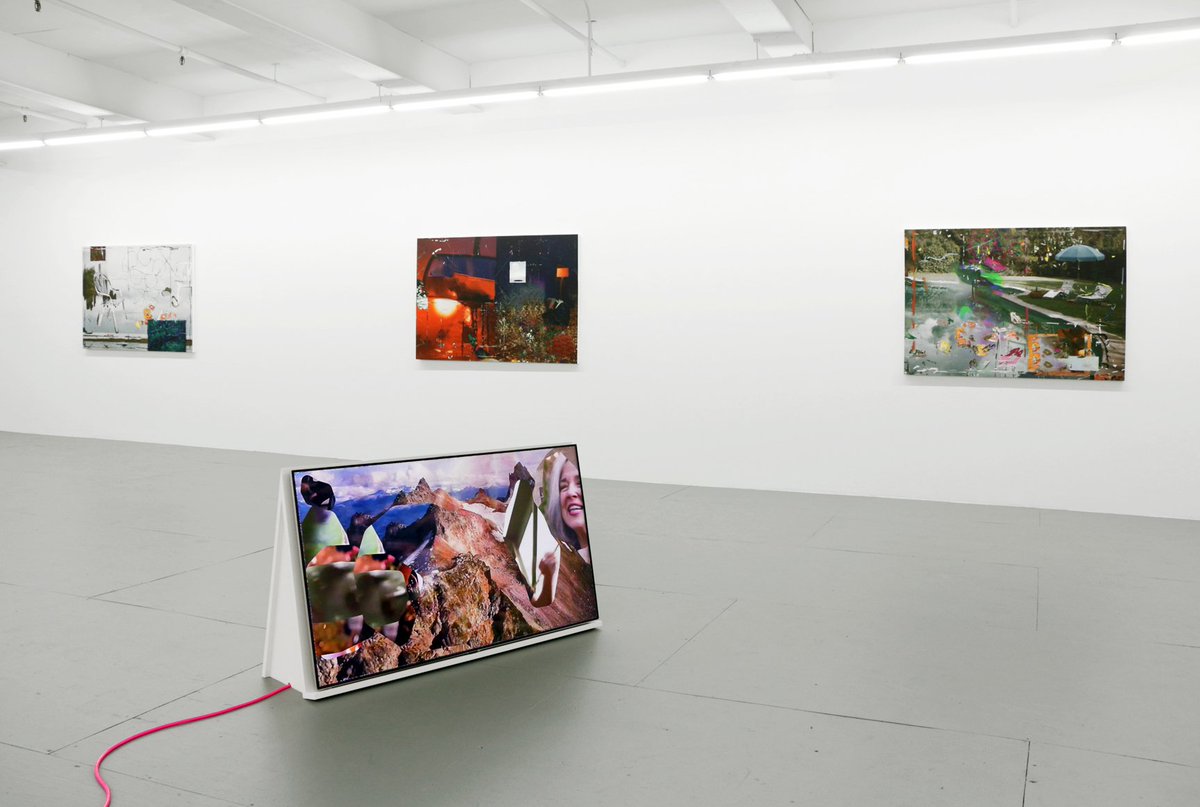 MicroscopeEvent's tweet photo. Zach Nader's solo exhibit "psychic pictures" is open today until 6pm! The show runs through this Sunday May 12th! #zachnader #psychicpictures #microscopegallery https://t.co/cCcirqN7jL