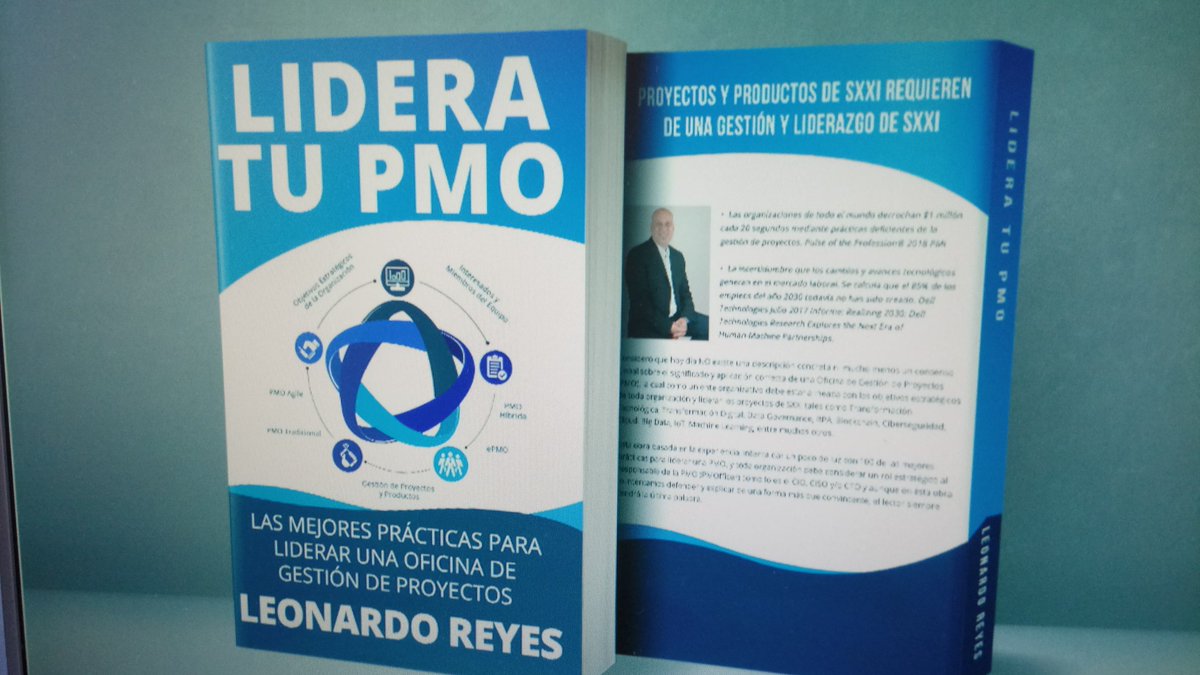 leoreyes71's tweet photo. #LIDERATUPMO Con 100 de las mejores prácticas para todo líder o miembro de una #PMO Qué mejor libro de regalo puedes hacer sobre #PMOs? 
https://t.co/TviBqbCzxr

#Estrategia #Liderazgo #PMOfficer #DirectorPMO #ResponsablePMO https://t.co/FhJXvVlHSx