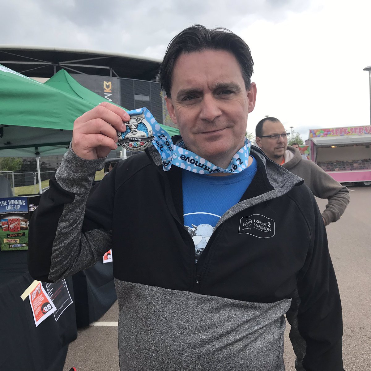 simonghill's tweet photo. Photos from today’s #miltonkeynesmarathon A first and at the moment I’m thinking the last marathon I’ve attempted https://t.co/3y2rKiL2o1