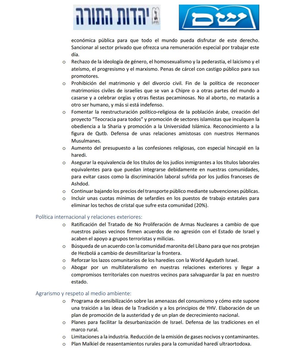 UTorahJ_URJC's tweet photo. Los partidos haredíes @SHAS_Israel y @UTorahJ_URJC  tenemos el placer de anunciar la llegada a un acuerdo de confluencia en el periodo de las negociaciones. Adjuntamos  las propuestas conjuntas de nuestro programa comunitario, basado en YHV, la Tradición y la Fe. #SistemPol2URJC https://t.co/vqj0UXOwGu