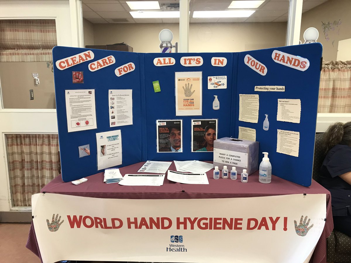 PaulaStagg2's tweet photo. #HandHygieneDay @JadaHarvieux @IPACCanada @WesternHealthNL  corner Brook LTC home celebrates hand hygiene https://t.co/ssm6KYAMxv