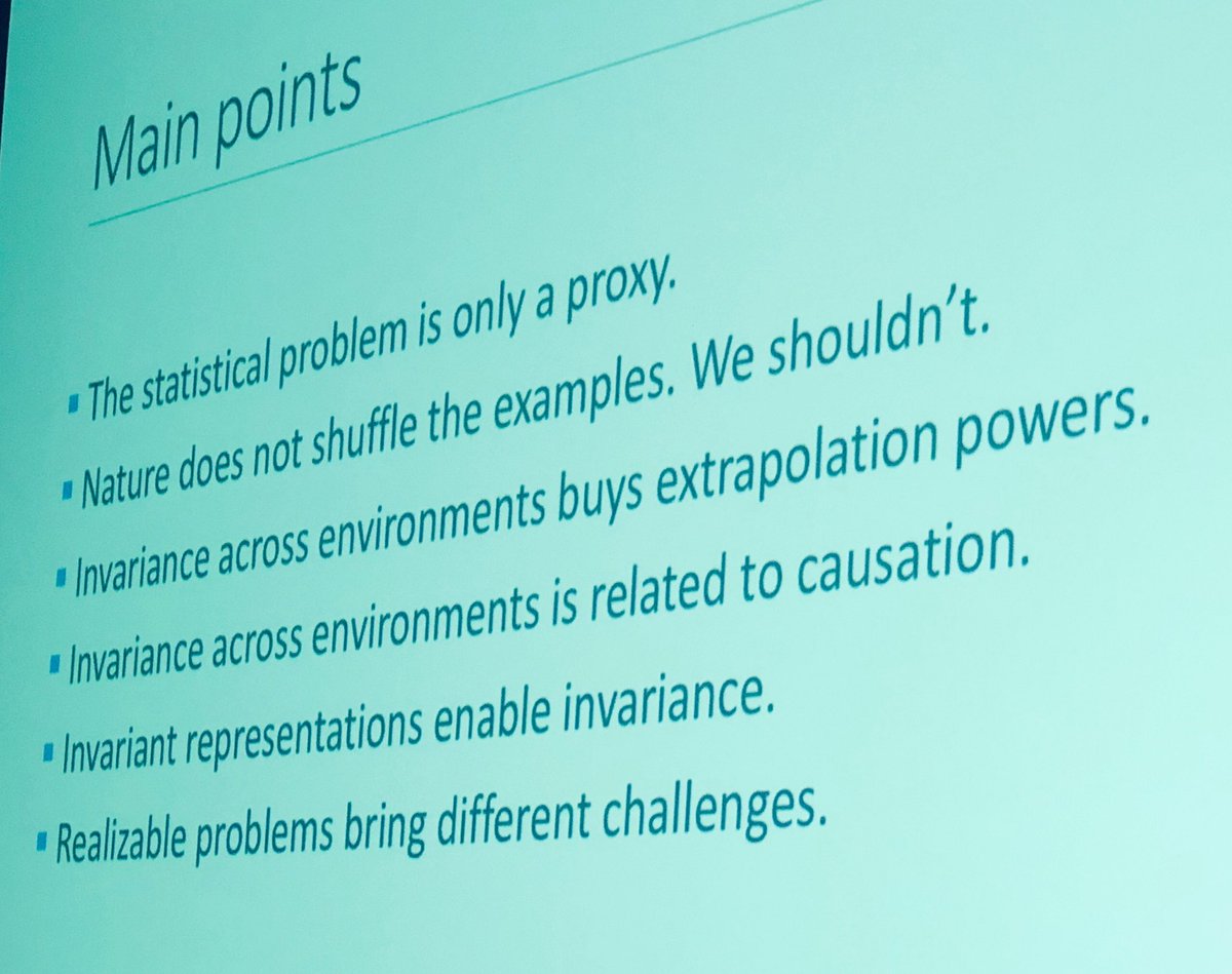 Great insights on learning from Leon Bottou