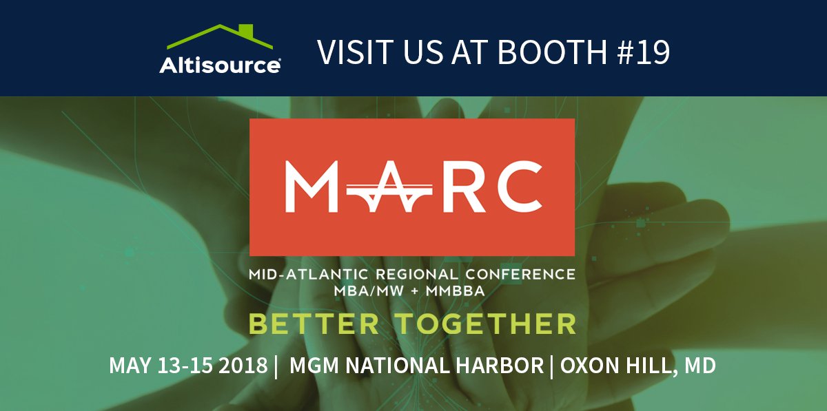 Altisource's tweet image. Altsource&apos;s @Michael Ehms and @Brett Parker will be in Maryland next week for the Mid-Atlantic Regional Conference. Be sure to connect with them inf you&apos;re planning to attend.