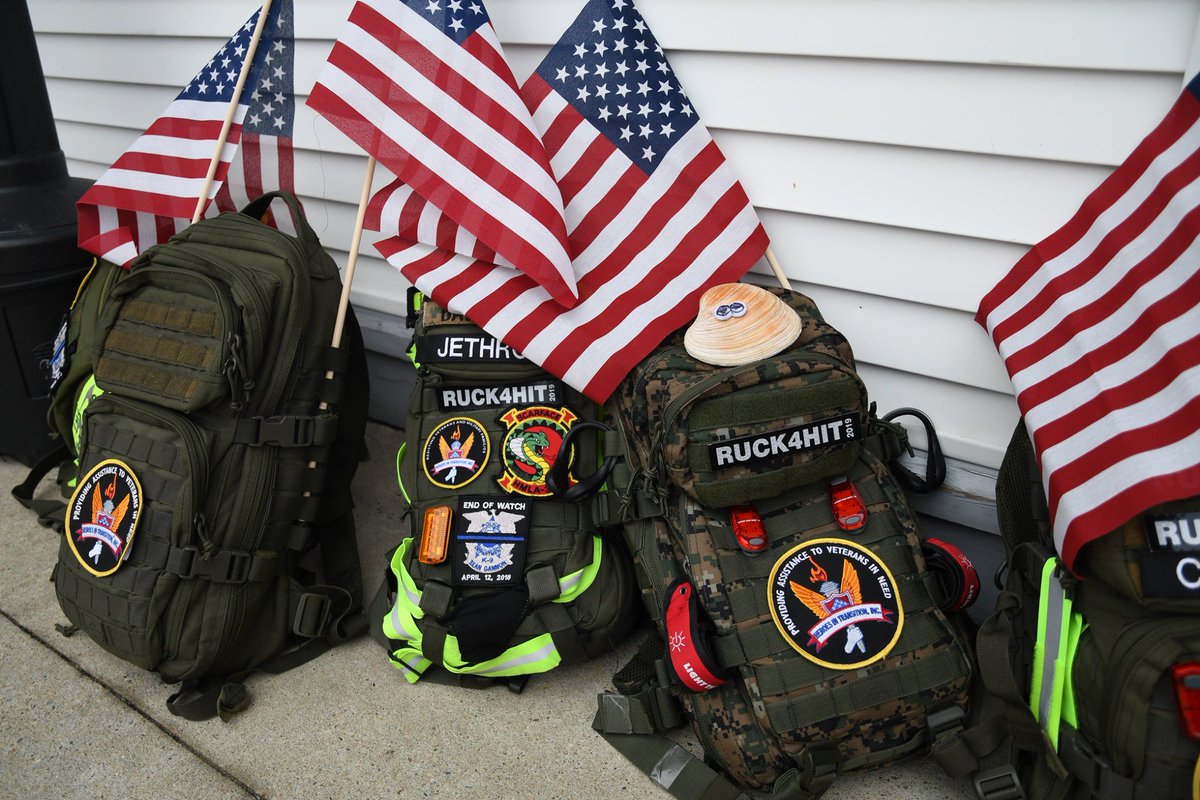 Hats off to <a href="/DougtheQuahog/">Doug the Quahog</a> for being the first sea creature of any kind to ever finish the <a href="/Ruck4HIT/">Ruck4HIT</a>! Kudos all of the amazing runners in this past weekend's 220-mile relay across #CapeCod to raise money for local veterans &amp; military families! <a href="/HIThelpsvets/">Heroes In Transition</a>