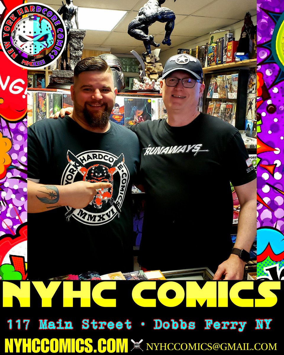 nyhccomics's tweet photo. #THANKYOU From The Entire Team Here @nyhccomics
@starwars Day / @Freecomicbook / @UR_NY #ComicCon 2019 Has Been A Tremendous Success! β€
#FreeComicBookDay #StarWars #UndiscoveredRealmCon #Family
#NYHCCOMICS
117 MAIN ST
DOBBS FERRY NY, 10522
(914)-707-1969
https://t.co/mCKrUlRqQ2 https://t.co/iBy5pIW1nf