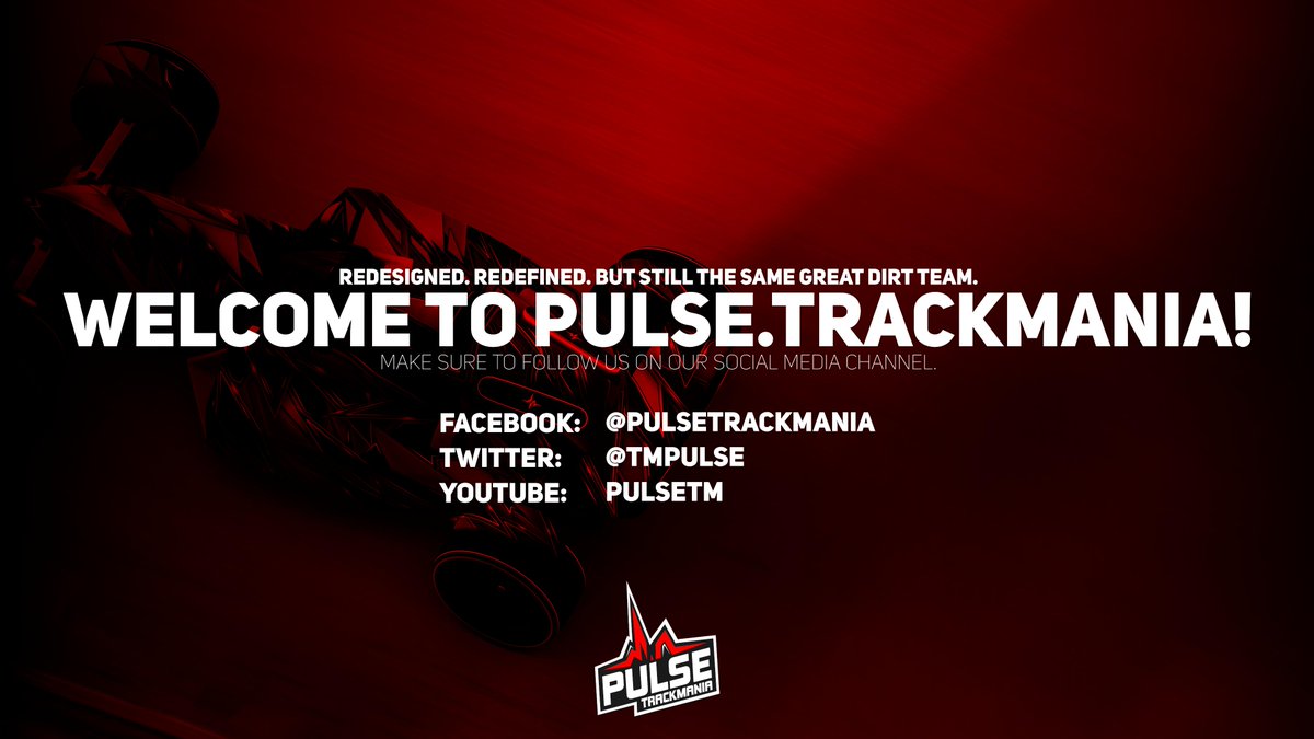 TMpulse's tweet image. Redesigned. Refined. But still the same great dirt team.
Welcome to pulse.trackmania, one of the prior @Trackmania²: Stadium dirt teams.

#LegendIsBack
