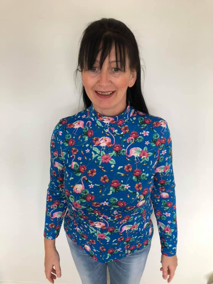 NeedlezNPinz's tweet photo. Loved making the #Freya top by @tillybuttons Stretch book, most favourite make to date! ๐โค๏ธhttps://t.co/r5ru1Y37CO #bankholidayweekend #minervacrafts #brothersewingmachine #guttermann #stretchsewingbook #sewingfreya #lovesewing #handmade #homemade #flamingo #craft #memademay https://t.co/IvL15Kn8gX