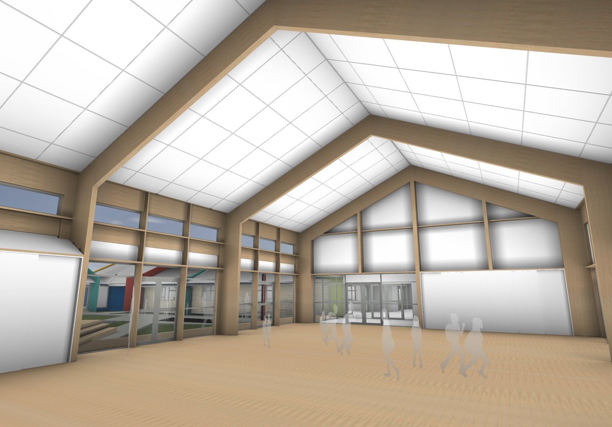 Robertson Architecture Design On Twitter Final Images Of A Primary School Hall Project In Nelson We Recently Tendered Featuring Extensive Use Of Laminated Veneer Lumber Cross Bracing Is Eliminated Buy A Two