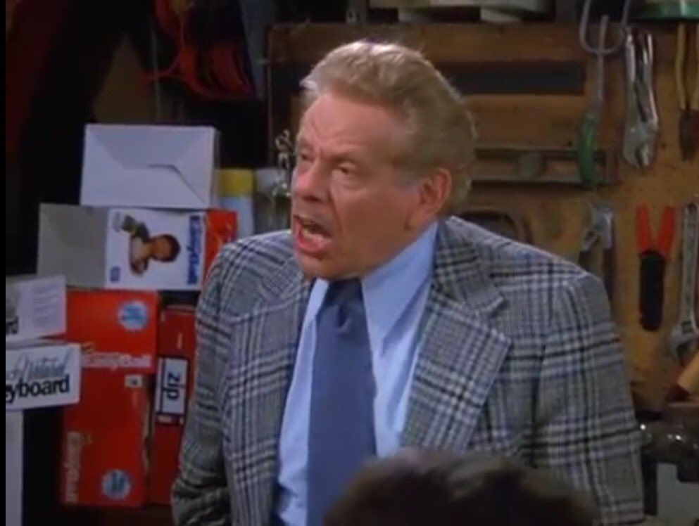 metaseinfeld's tweet photo. You know what? It doesn't matter that I'm losing followers, because I quit!

- I guess your mother was right! You never could compete with Lloyd Braun's Seinfeld content! https://t.co/wEKFxpB9Eb