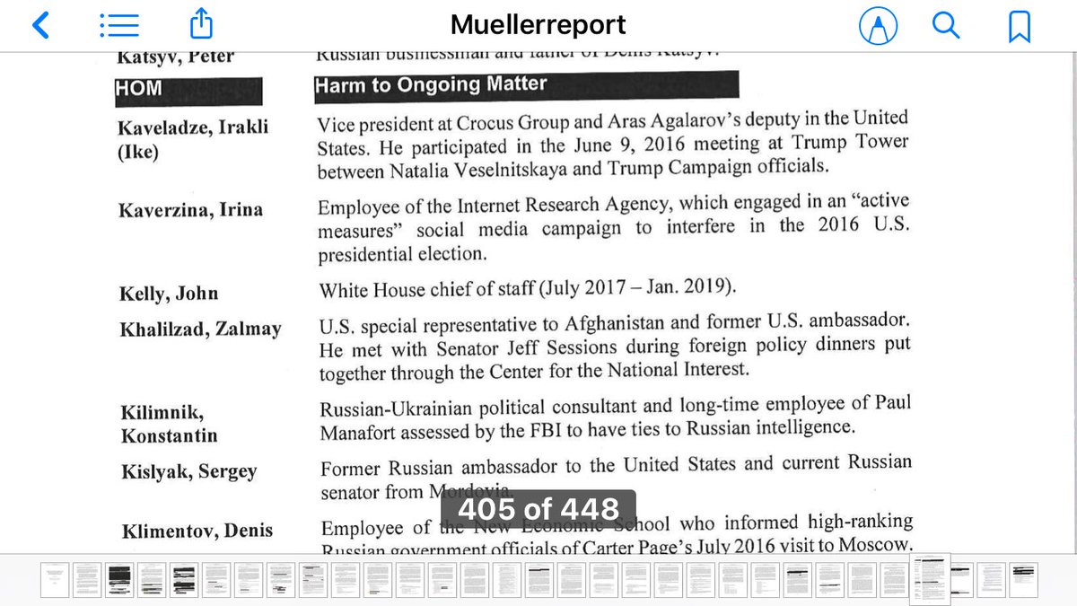 87. APPENDIX B An index of the charlatans, conspirators, and opportunist flunkies who populate the Trump-Russia investigation, in both English and Russian subtitles. Oh wait, there’s just that many Russians.Perspective: “Harm to Ongoing” matter indicates a story far from over.