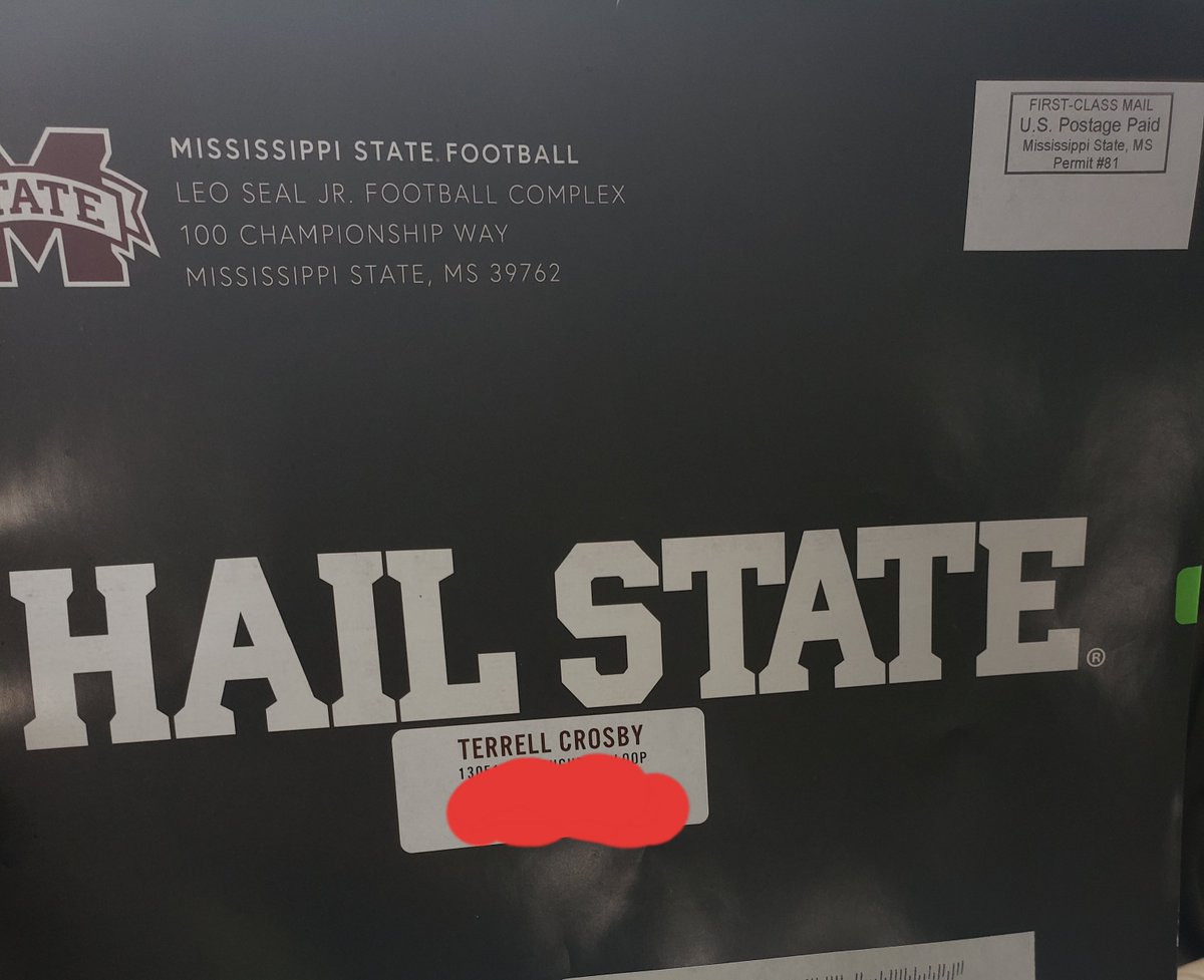 When the mail comes to Team Florida Head Quarters! <a href="/Terrellcrosby20/">Terrellcrosby</a> 
Watch out for 2022 WR Terrell Crosby!