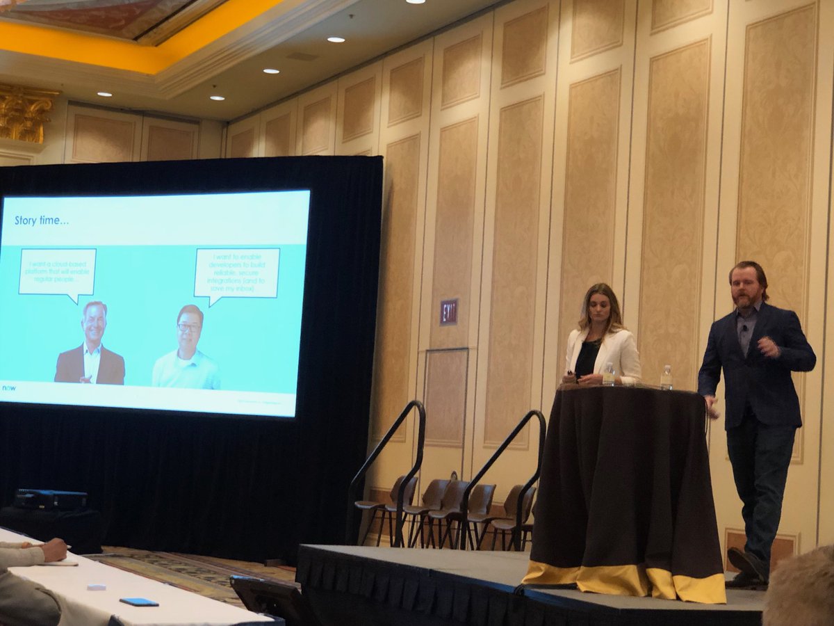 arbonboy's tweet photo. Getting sentimental seeing this slide being presented by ⁦@gatmandotdo⁩ ... those were great times and amazing people at #ServiceNow for me #know19 https://t.co/gjCE7qjjYk
