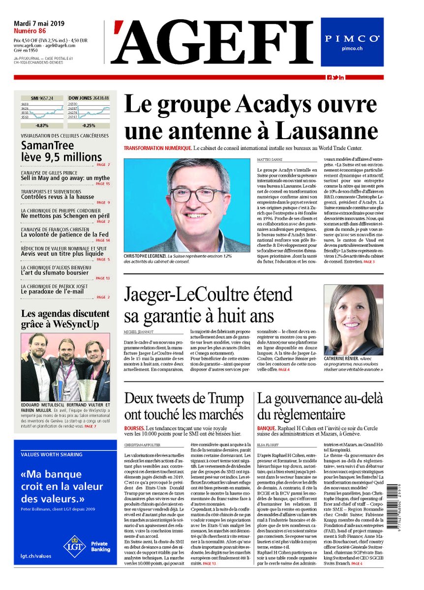 AGEFI Suisse tweet media