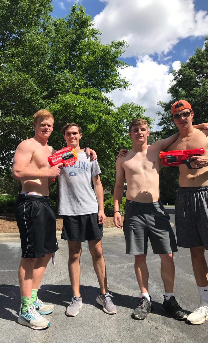 GShootas's tweet photo. Ginger representatives Tyler and “Red” with the double kill today taking down @DarkLigma members Josh and “Gabo” in this evenings shoot out. https://t.co/Sbp3YbtR47