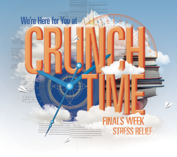 CSUN_SH's tweet image. Make Finals Week a Little Easier During Crunch Time at the USU!
Monday, May 6 — Friday, May 10
11 a.m. – 2 p.m.
East Conference Center, University Student Union
#csun #csunstudenthousing #csunstudents #csunhousing #successliveshere #successlivesatcsun