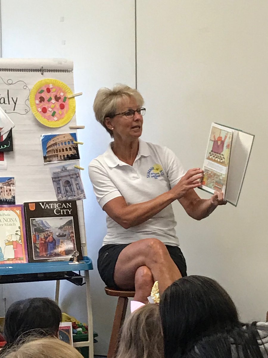 SummerAtAIS's tweet photo. Melanie, who is also a long-time kindergarten teacher at @AgnesIrwin, never takes herself too seriously at camp! She is kind, compassionate, and so clearly loves her students and campers. We are so lucky to have her on our team each summer! https://t.co/IJQPISNXCP