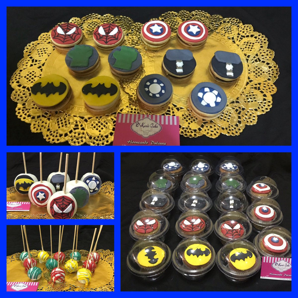 dkariscake's tweet photo. Muchas felicidades querido 🦸🏻♂️Sebastián🦸🏻♂️ #DKarisCake1 te desea lo mejor en tu día y gracias por la confianza a nuestra #Karismatica 🌷Sandii Castro🌷 🤗😋 qué se diviertan 😋😋 https://t.co/Z1BxzKULTD