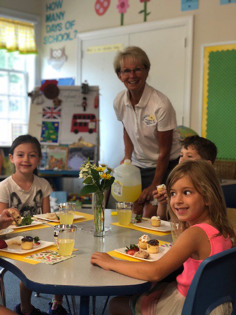 SummerAtAIS's tweet photo. Melanie, who is also a long-time kindergarten teacher at @AgnesIrwin, never takes herself too seriously at camp! She is kind, compassionate, and so clearly loves her students and campers. We are so lucky to have her on our team each summer! https://t.co/IJQPISNXCP
