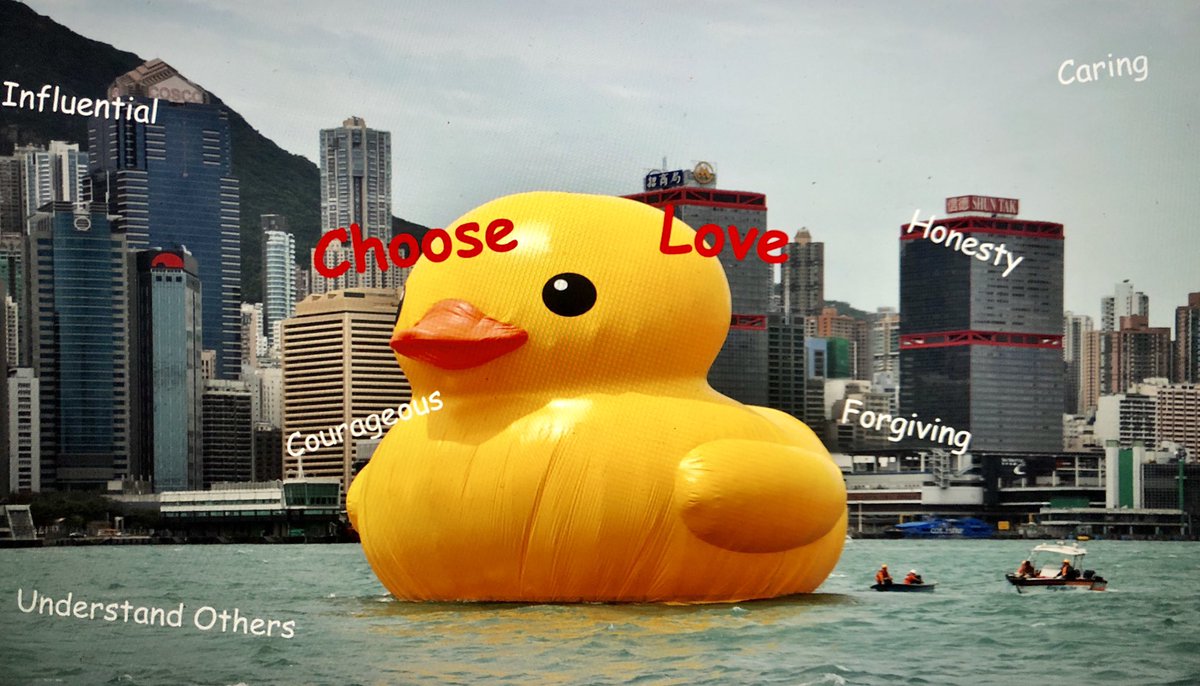 Exercise strengthens our physical core just like Choosing Love (SEL) strengthens our emotional core!!!