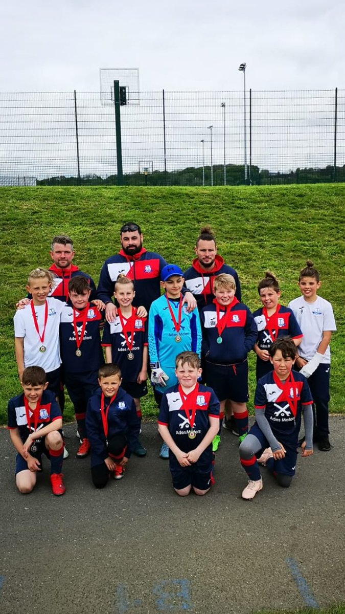 TrebanogJFC's tweet photo. Great day yesterday at our first festival winning 5 and losing 1 down in aberkenfig. Thank you to our sponsor James Reynolds Design and Build 👍🏼⚽️💙 https://t.co/XPH8WYbrxm