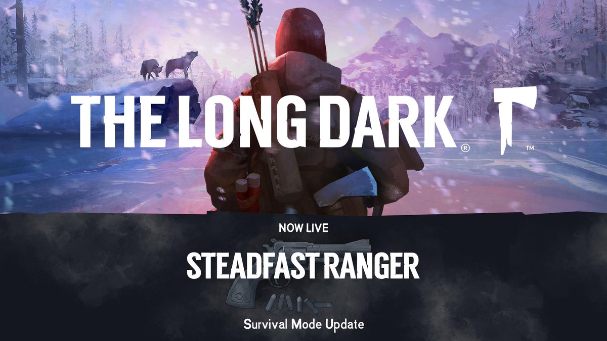 HinterlandGames's tweet photo. STEADFAST RANGER, the latest Survival Mode update for #TheLongDark, is now LIVE! Watch the update video and check our official community to read the full release notes and share your first impressions about this free content update. https://t.co/wnFVHlDKKZ
https://t.co/ICFu0dCulZ https://t.co/ttCXsq4L3U