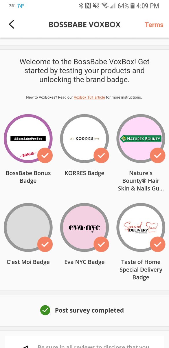xojustine_erica's tweet photo. I just finished my #BossBabeVoxBox Click my link so you can get a #VoxBox too!
https://t.co/Z2P84WG7Y9 https://t.co/pUv5sYWnZZ