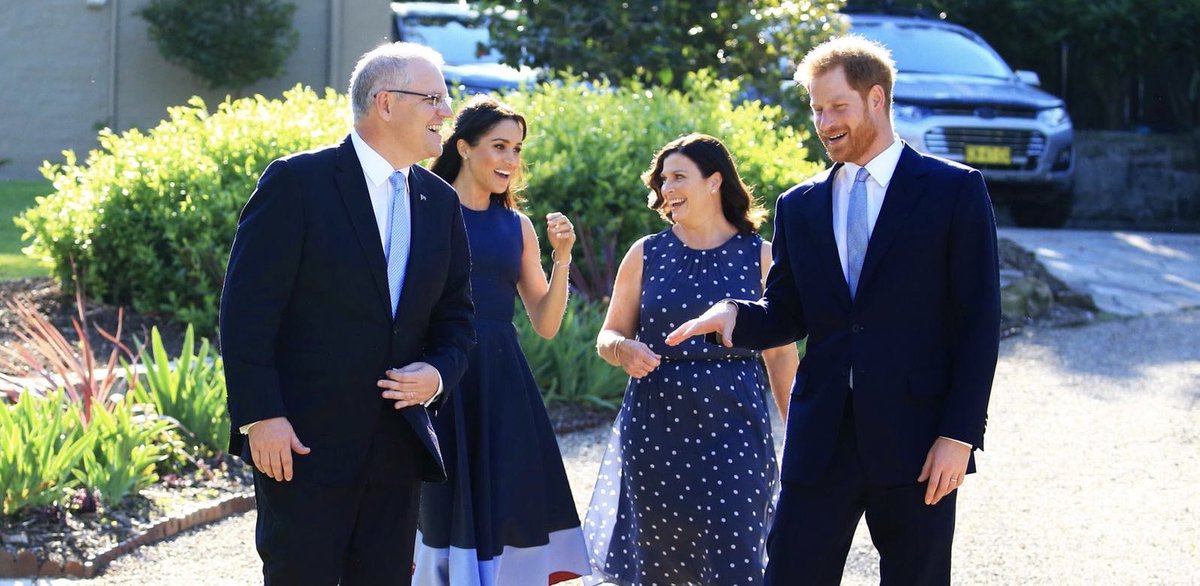 ScoMo30's tweet image. Huge congratulations to Prince Harry and Meghan, the Duchess of Sussex, on the birth of their baby boy today. Becoming a parent is one of the greatest joys of life! #RoyalBaby