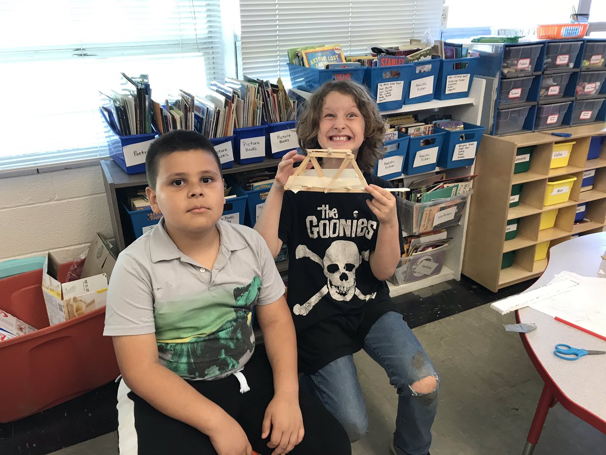 Truss bridges proved to be the strongest bridge.