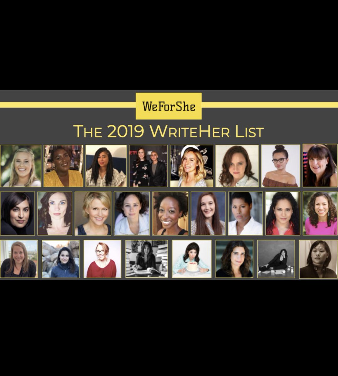 We4She's tweet photo. An amazing night celebrating the writers of the #WriteHerList2019. Thank you @VH1 @MTV for sponsoring the evening! https://t.co/RzVWg3gCR8