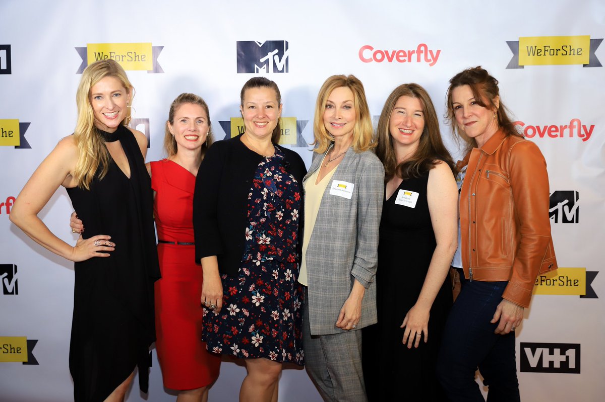 We4She's tweet photo. An amazing night celebrating the writers of the #WriteHerList2019. Thank you @VH1 @MTV for sponsoring the evening! https://t.co/RzVWg3gCR8