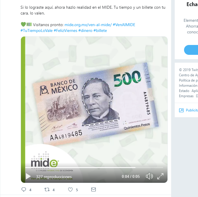 SaludFinancier4's tweet photo. @MuseoMIDE @MuseoMIDE  ¡logrado! https://t.co/z3U2FfNfeK