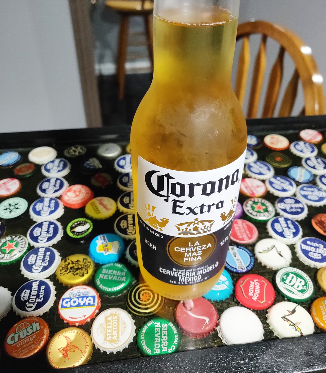 Had to break out the <a href="/corona/">Corona</a> yesterday for Cinco de Mayo.

#beer #beers #beerporn #beernerd #beergeek #cerveza #cerveja #biere #happyhour #hops #hophead #bier #cincodemayo #beerbottle #bottlecap #corona