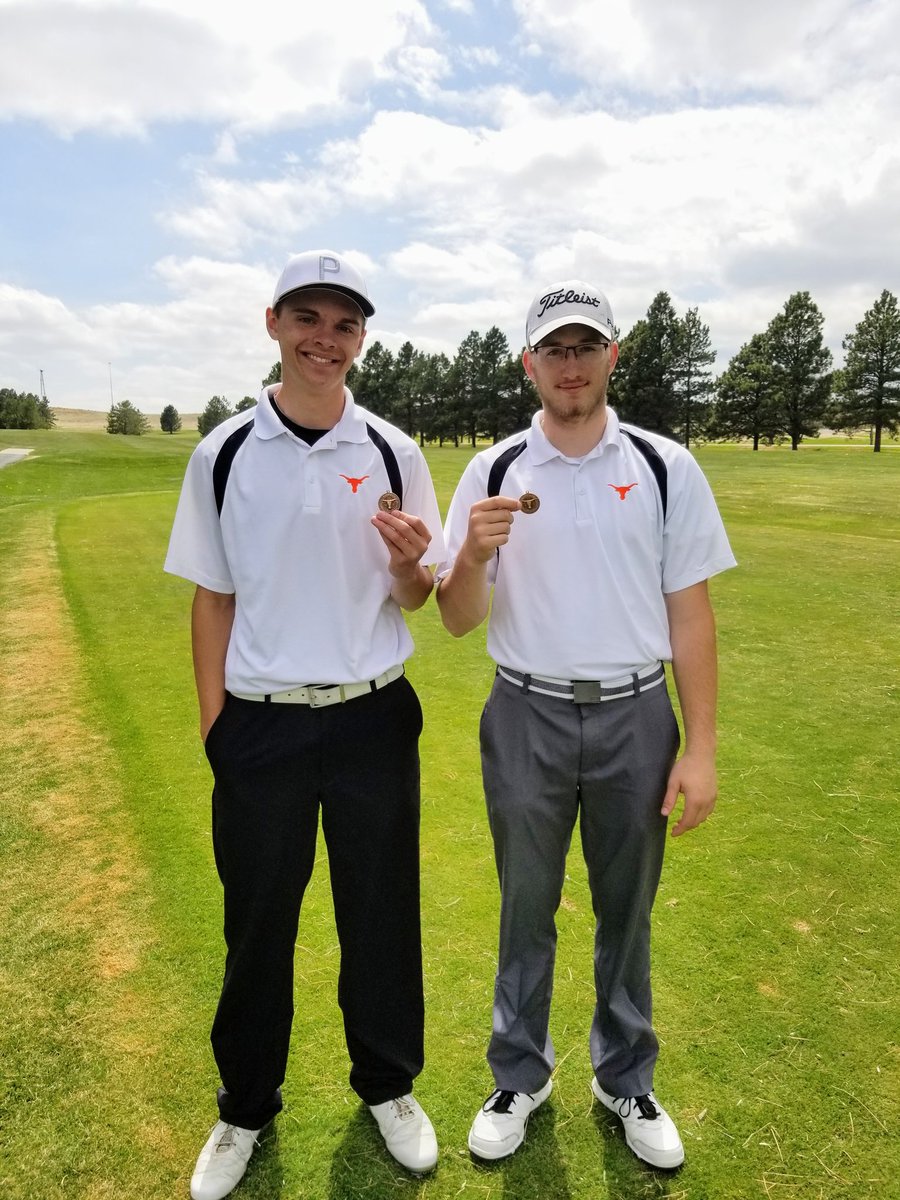 Seniors Karsen Klooz placed 10th and Austin Laird placed 9th and the Kimball invite today. #chasecopride <a href="/ccs_longhorns/">Chase County Schools</a>