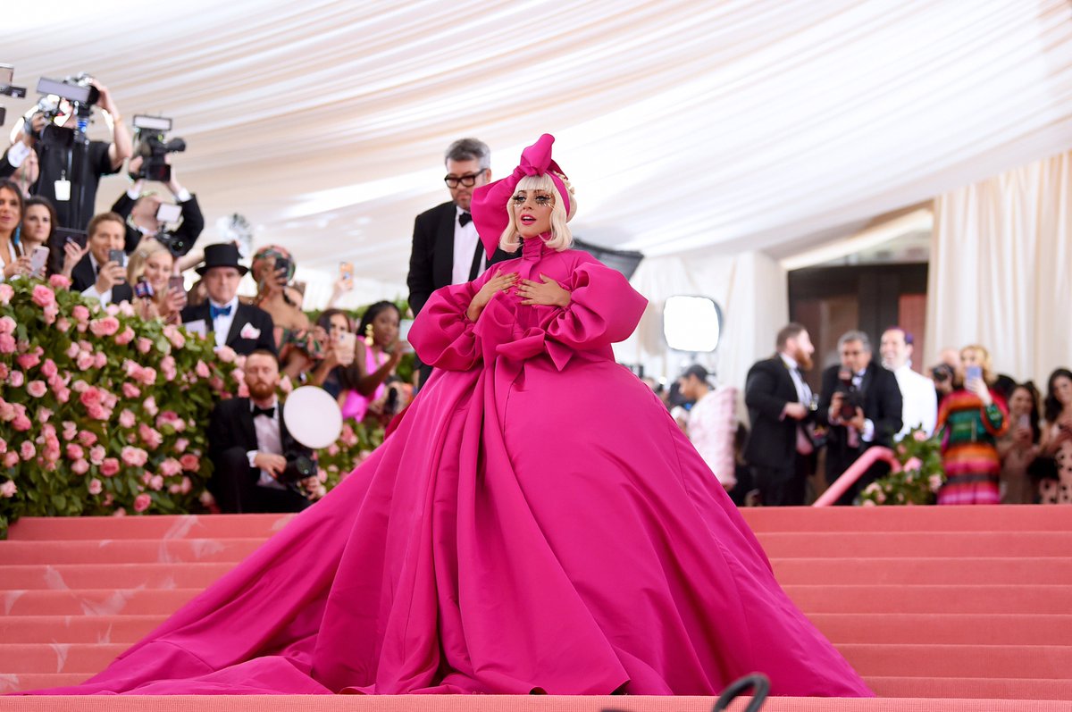 Lady Gaga is wearing not one, but two Brandon Maxwell looks to the # ...